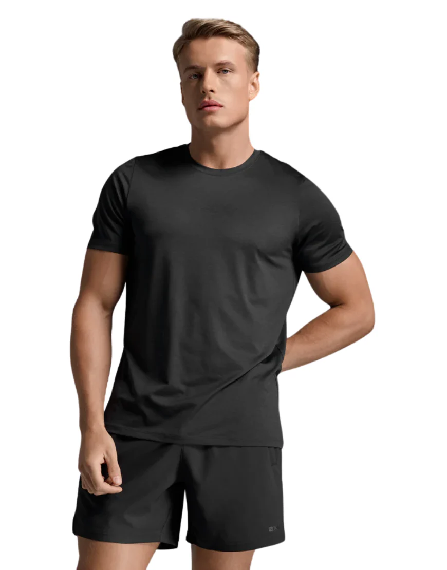 Men's 2XU Motion Tee :Black