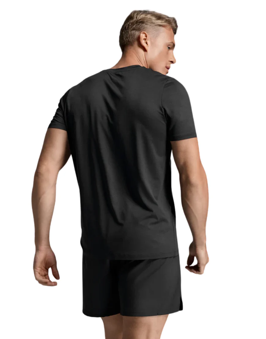 Men's 2XU Motion Tee :Black - Image 2