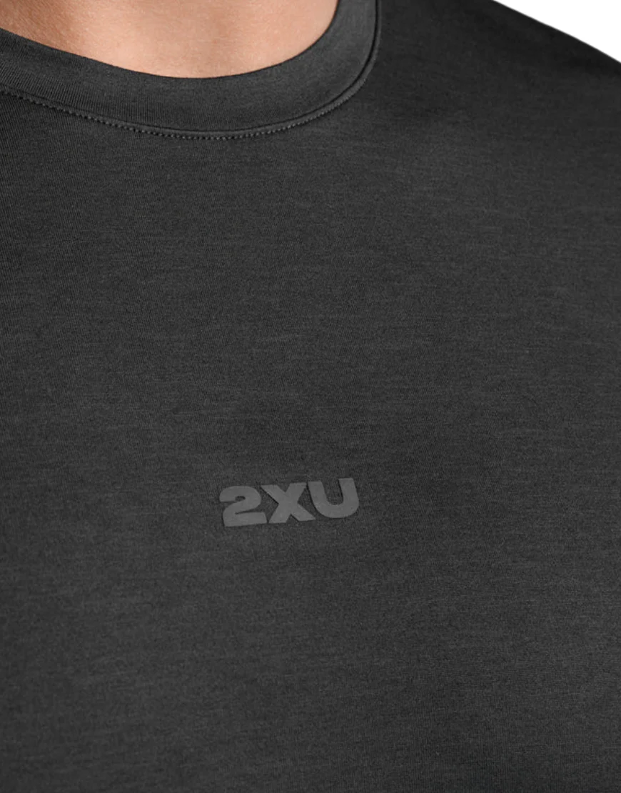 Men's 2XU Motion Tee :Black - Image 3
