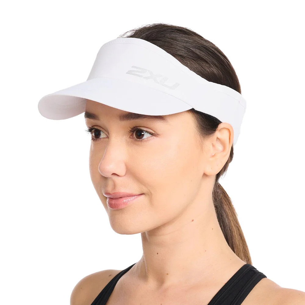 2XU Run Visor :White - Image 2