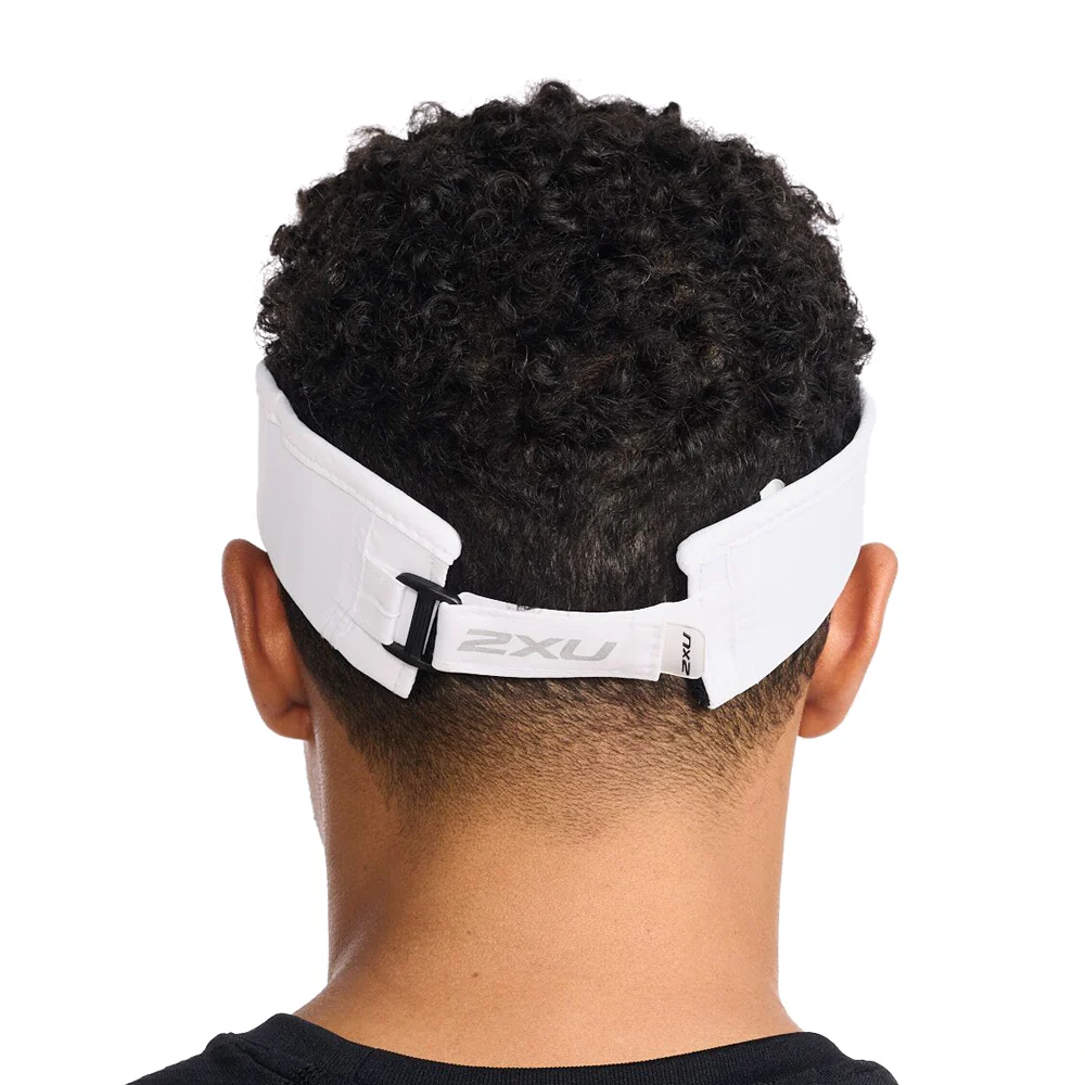 2XU Run Visor :White - Image 3