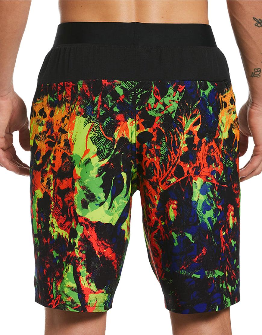 Men's Seascape Lap 9in Swim Shorts :Multi - Image 3