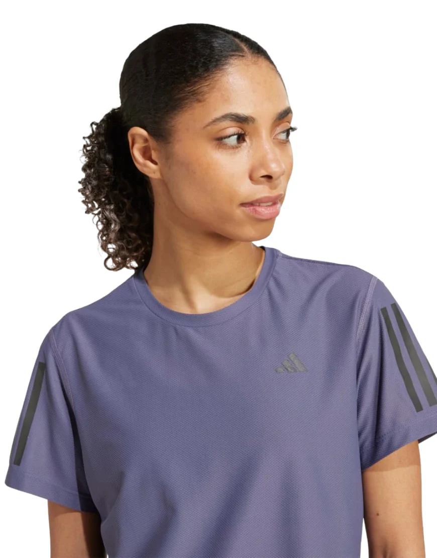 Women's Own The Run Tee :Preloved Violet - Image 2