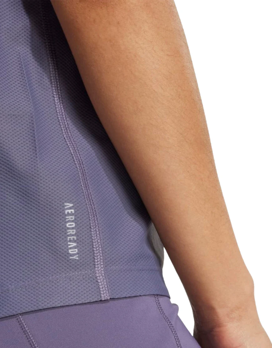 Women's Own The Run Tee :Preloved Violet - Image 3