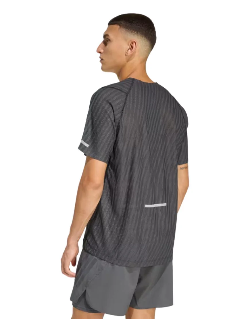 Men's Adi365 Climacool+ Engineered T-Shirt :Black - Image 2