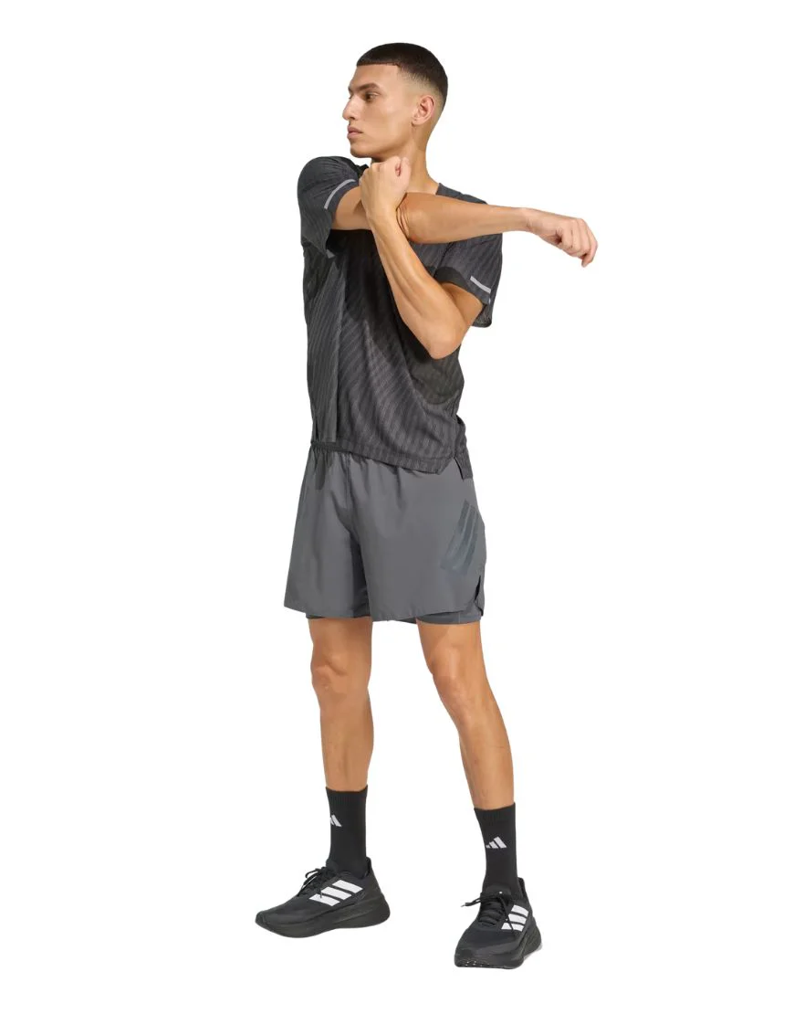 Men's Adi365 Climacool+ Engineered T-Shirt :Black - Image 3