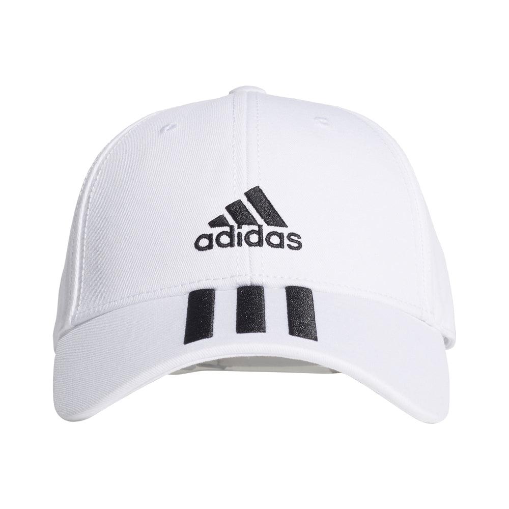 Adidas 3 Stripes Twill Cap :White - Image 2