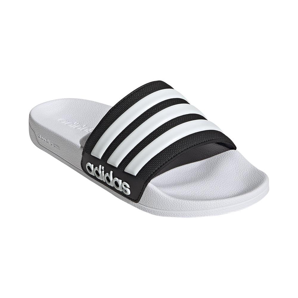 Adilette Shower Men's Slides :Core Black | Cloud White - Image 2