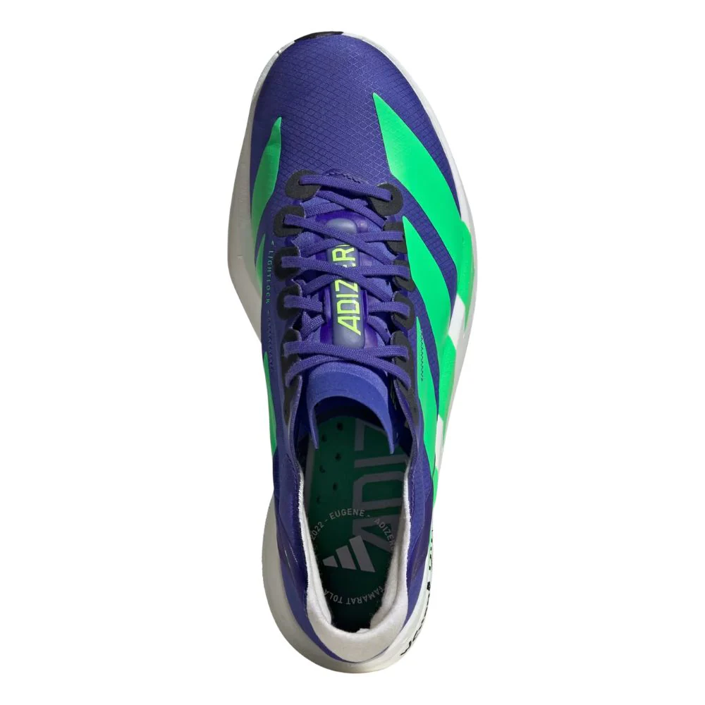 Adizero Adios Pro 4 Men's :Sonic Ink | Screaming Green - Image 2