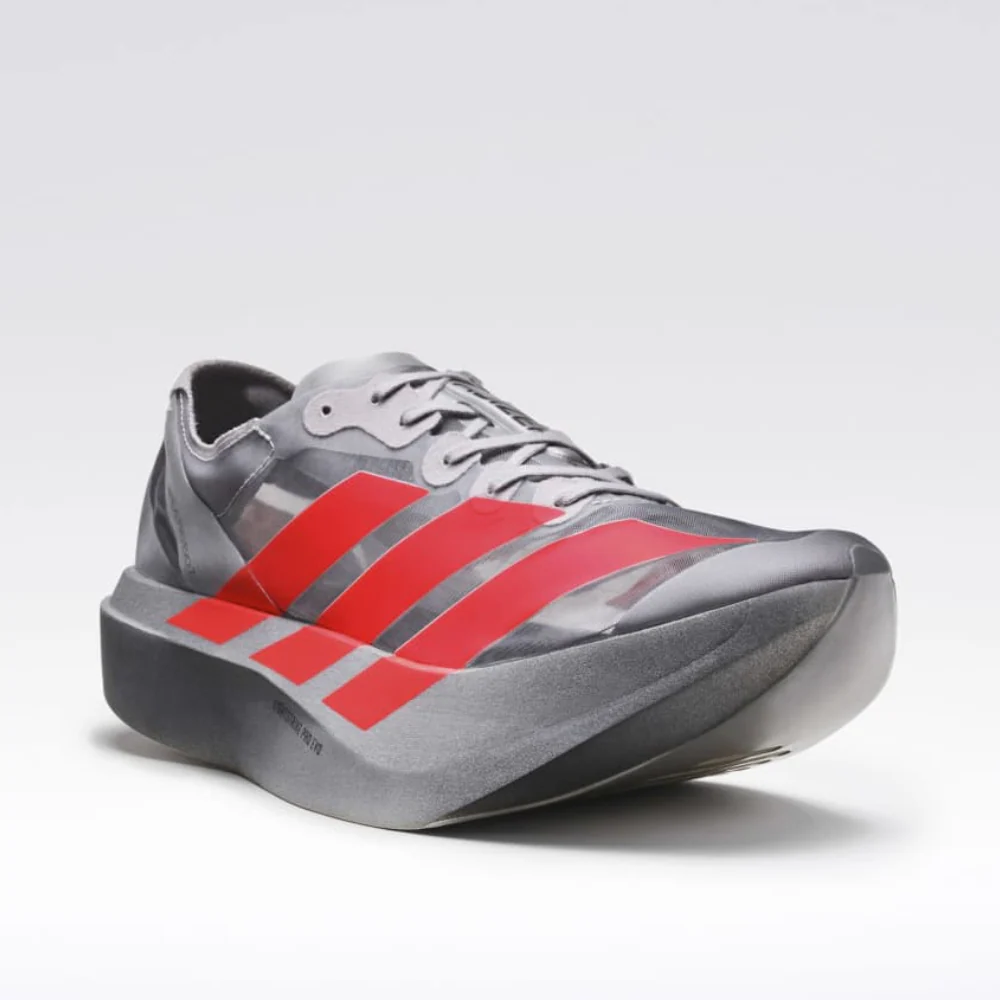 Adizero Adios Pro Evo 2 :Silver Metallic | Lucid Red - Image 6