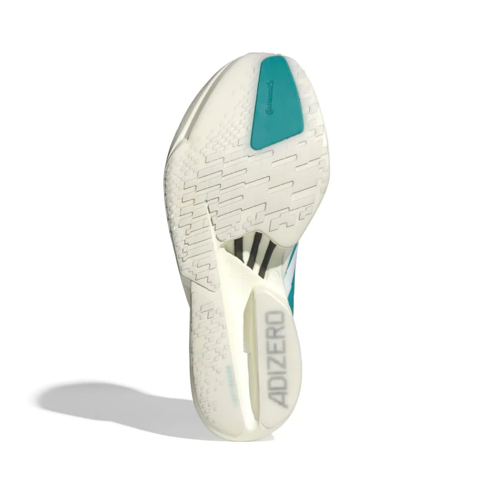 Adizero Adios Pro 4 Men's :Cloud White | Pure Teal - Image 3