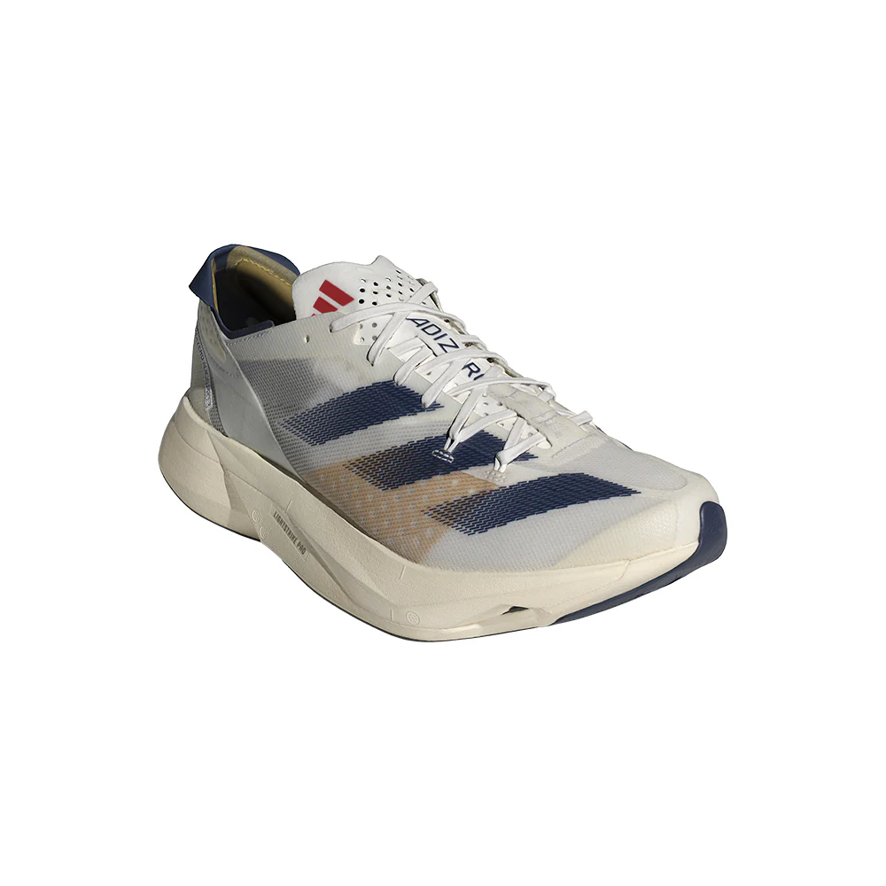 Adizero Adios Pro 3 Men's :Cloud White | Dark Blue - Image 2