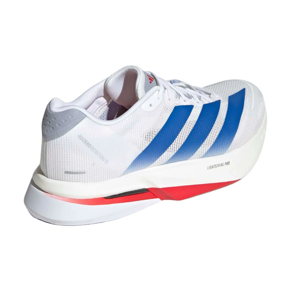 Adizero Boston 13 Men's :Cloud White | Royal Blue - Image 6