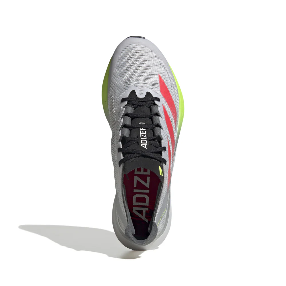 Adizero Boston 12 Men's :Dash Grey | Lucid Red - Image 3