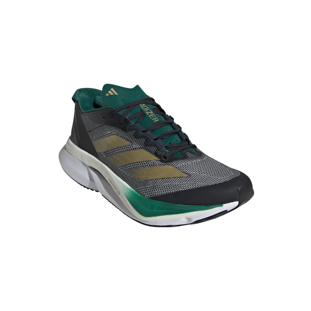 Adizero Boston 12 Men's :Aurora Ink | Matte Gold - Image 2