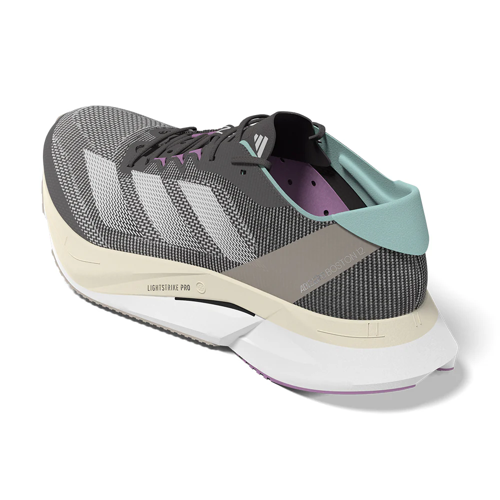 Adizero Boston 12 Men's :Grey - Image 4