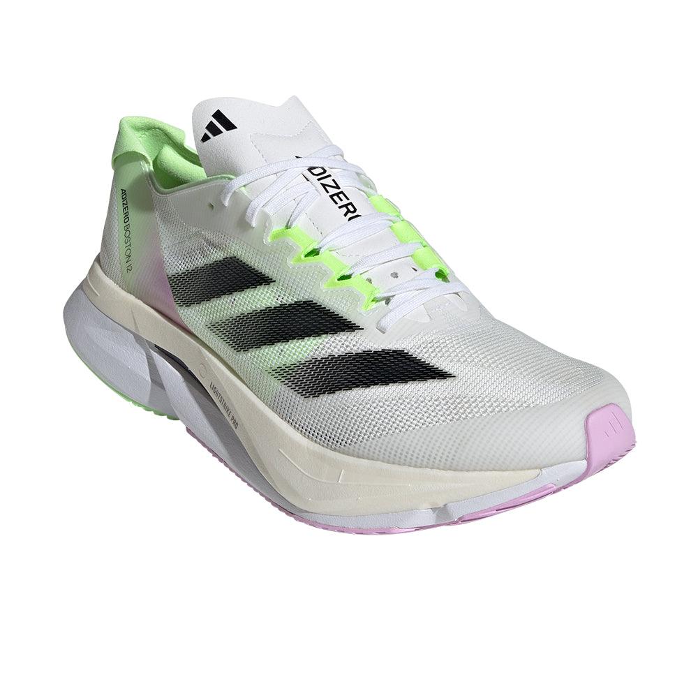 Adizero Boston 12 Men's :Green Spark - Image 2