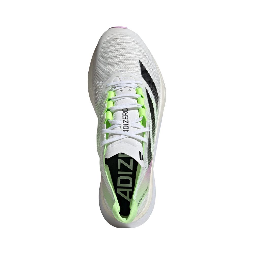 Adizero Boston 12 Men's :Green Spark - Image 3