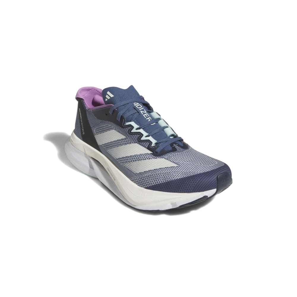 Adizero Boston 12 Women's :Preloved Ink | Zero Metalic - Image 2