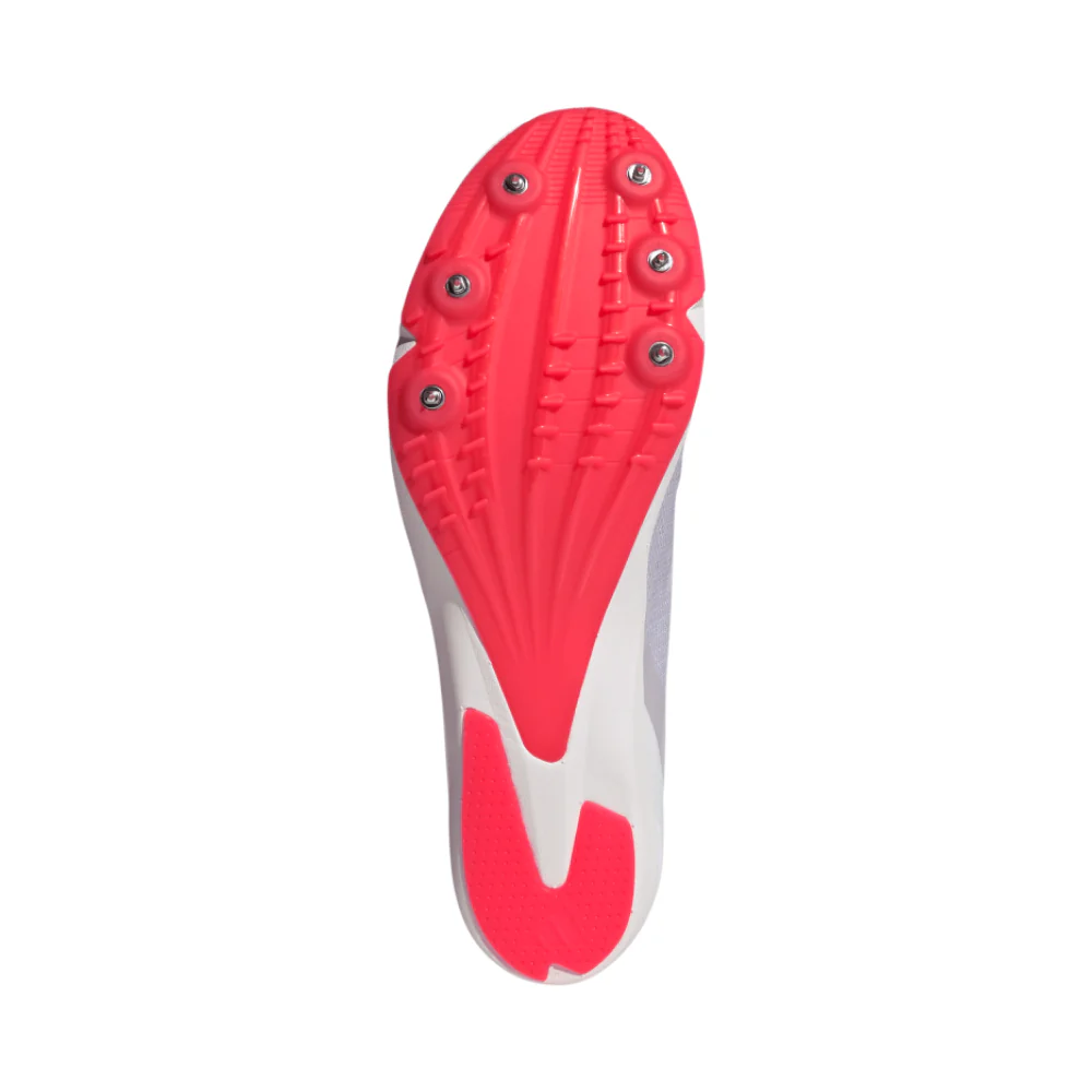 Adizero Distancestar All Genders' :Cloud White | Lucid Orange - Image 5