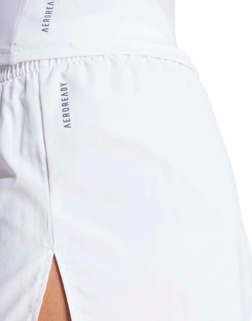Women's Adizero Essentials Running Shorts :White - Image 2