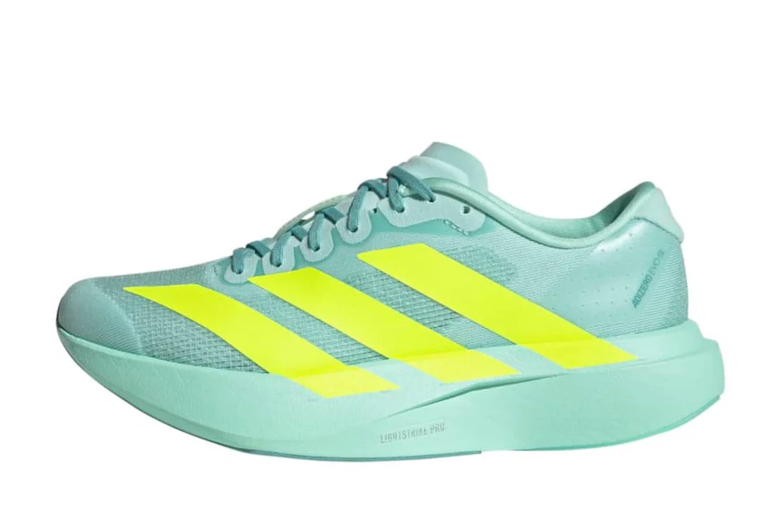 Adizero Evo SL Women's :Semi Flash Aqua | Lucid Lemon