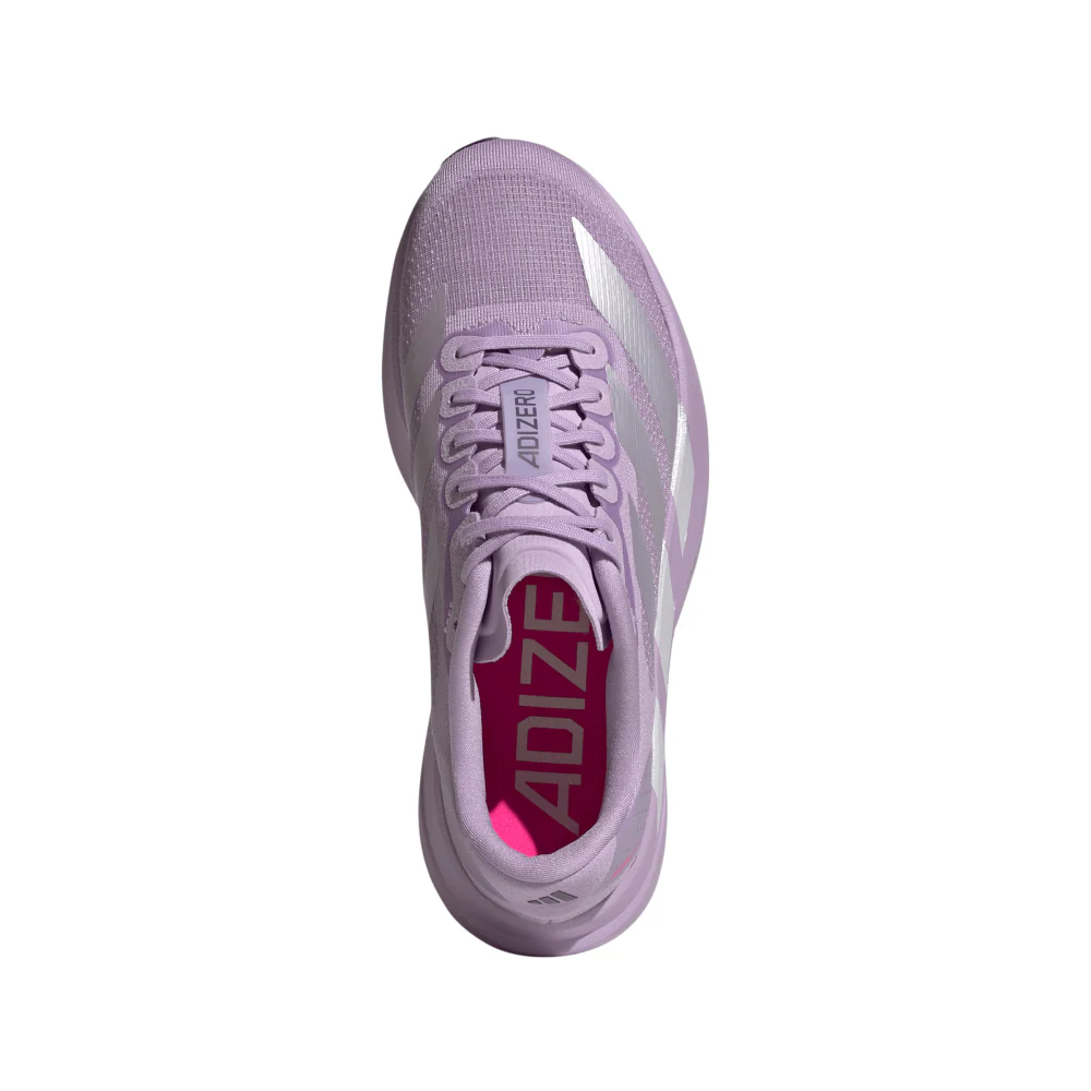 Adizero Evo SL Women's : Powder Pulse | Zero Metallic - Image 3