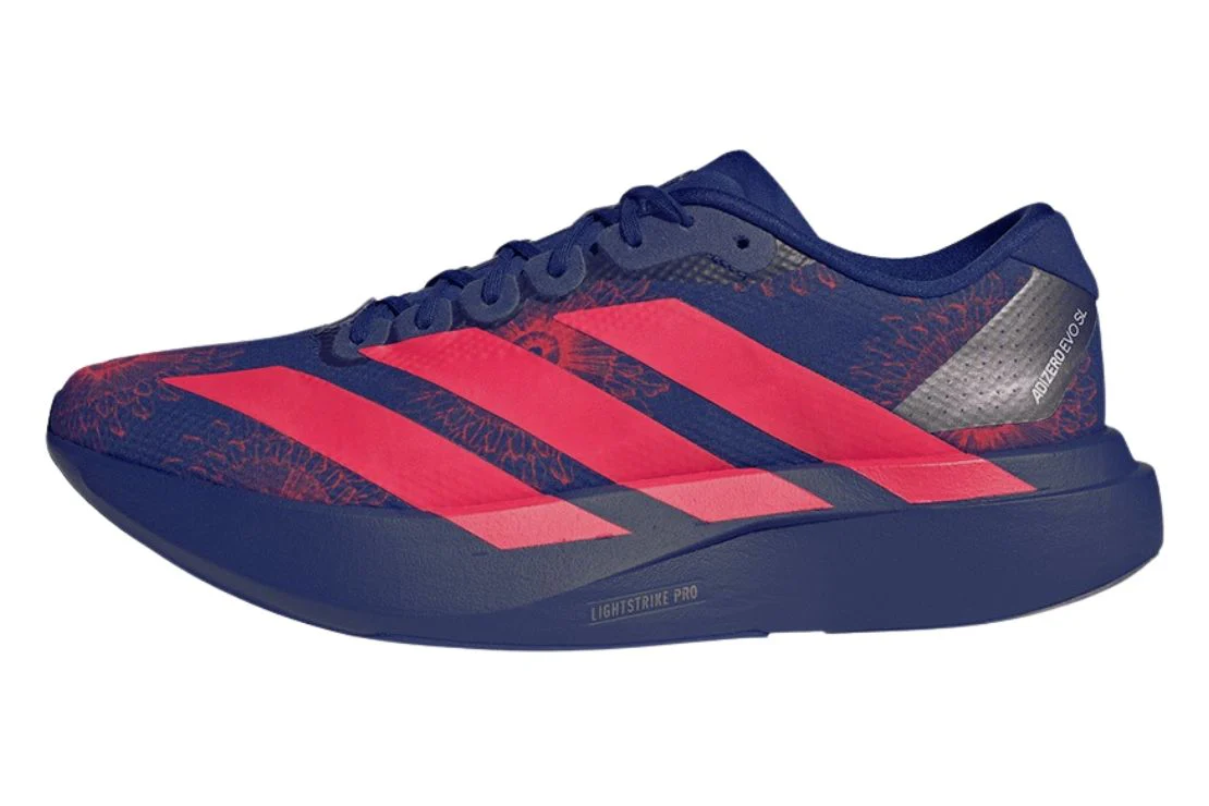 Adizero Evo SL Woven Men's : Dark Blue | Lucid Red