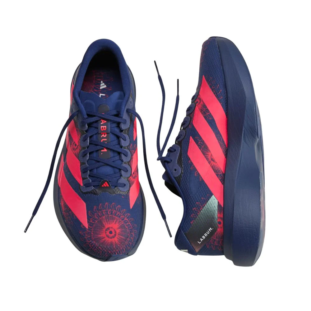 Adizero Evo SL Woven Men's : Dark Blue | Lucid Red - Image 3