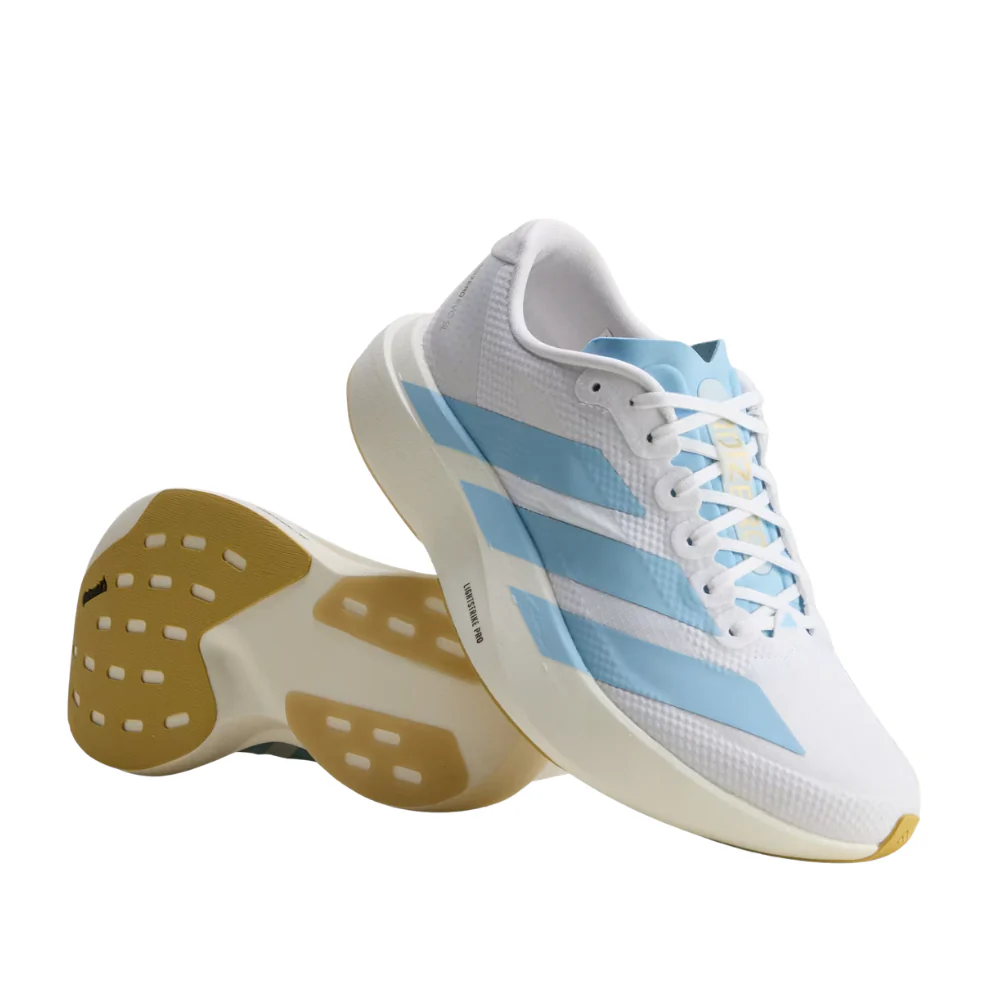 Adizero Evo SL Woven Women's :Cloud White | Clear Blue - Image 2
