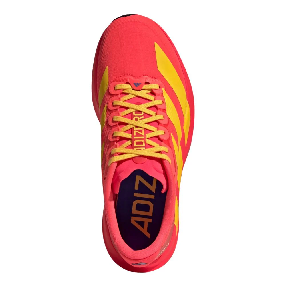Adizero Evo SL Woven Women's :Lucid Red | Bold Gold - Image 2