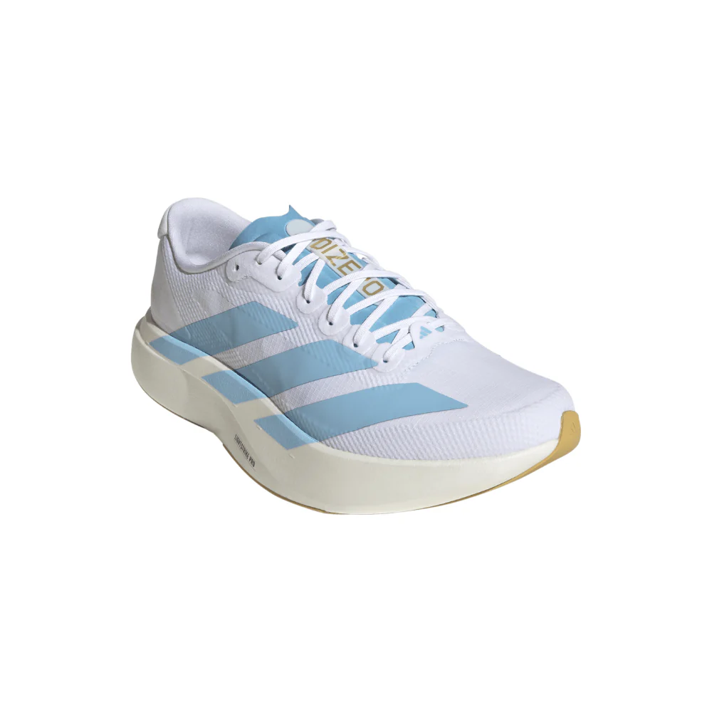 Adizero Evo SL Men's :Cloud White | Clear Blue - Image 2