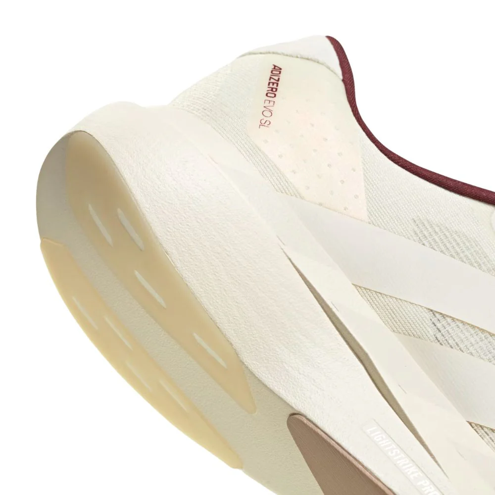 Adizero Evo SL Men's :Cream White | Wonder White - Image 4