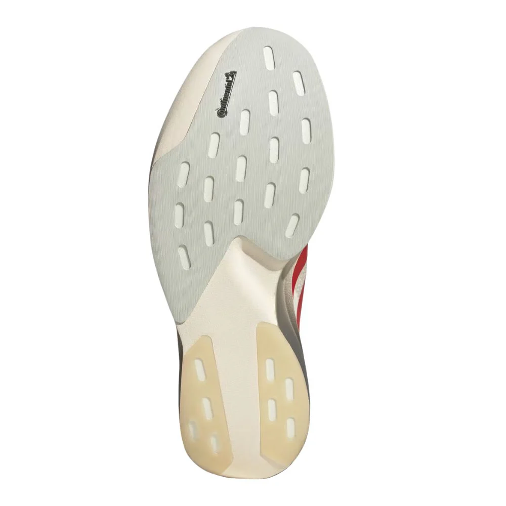Adizero Evo SL Men's  :Wonder White | Better Scarlet - Image 3