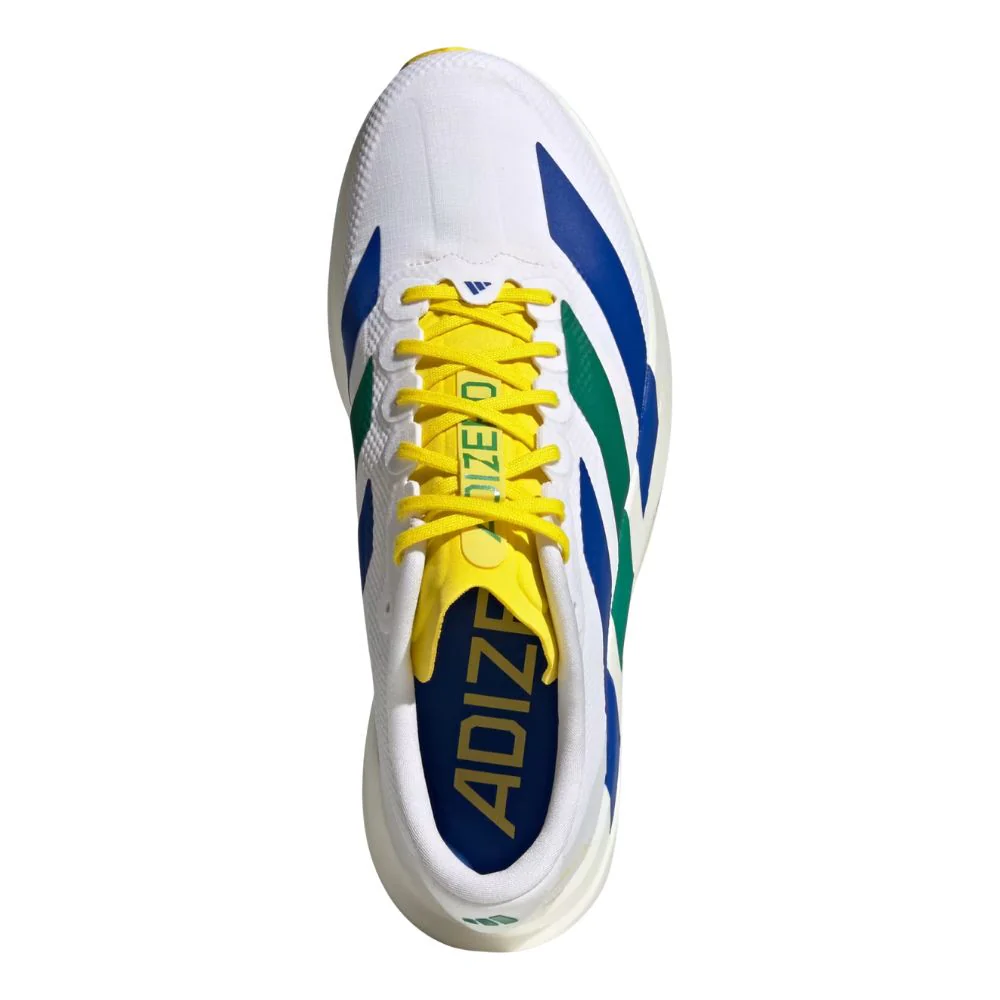 Adizero EVO SL Men's  :Yellow | Royal Blue - Image 2