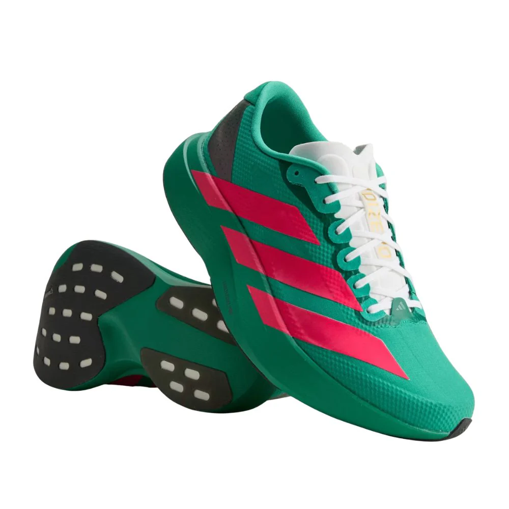 Adizero Evo SL Woven Men's  :Court Green | Lucid Red - Image 2