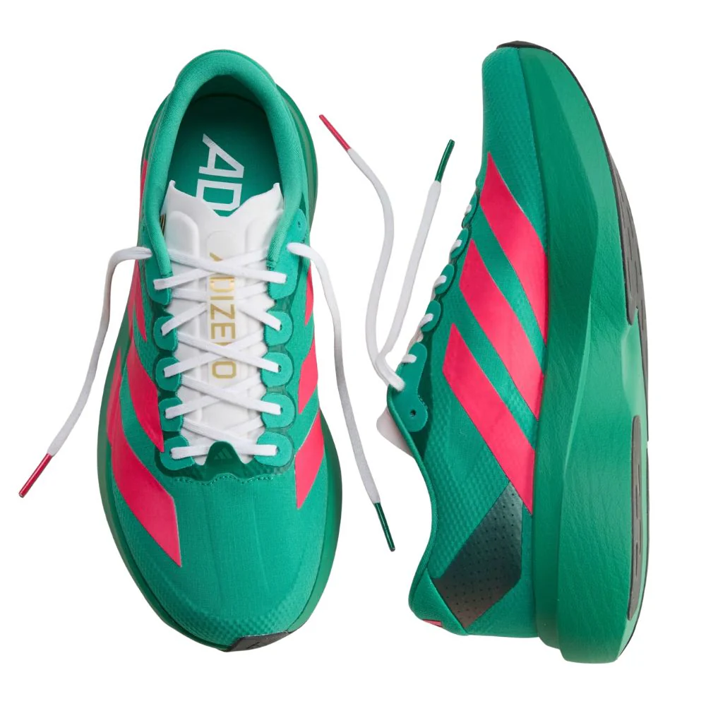 Adizero Evo SL Woven Men's  :Court Green | Lucid Red - Image 3