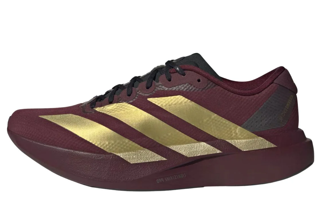 Adizero Evo SL Woven Men's :Maroon | Gold Metallic