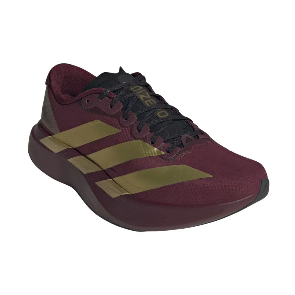 Adizero Evo SL Woven Men's :Maroon | Gold Metallic - Image 4