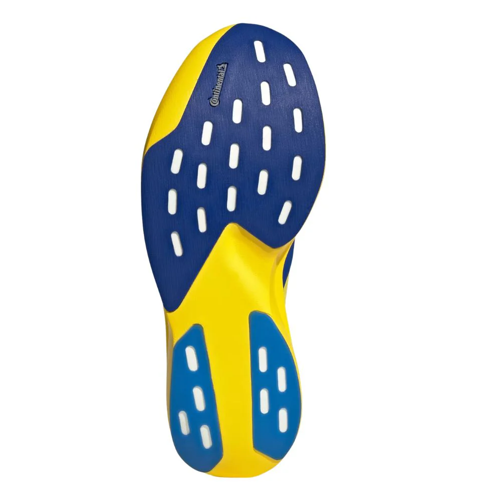 Adizero Evo SL Woven Men's  :Yellow | Royal Blue - Image 4
