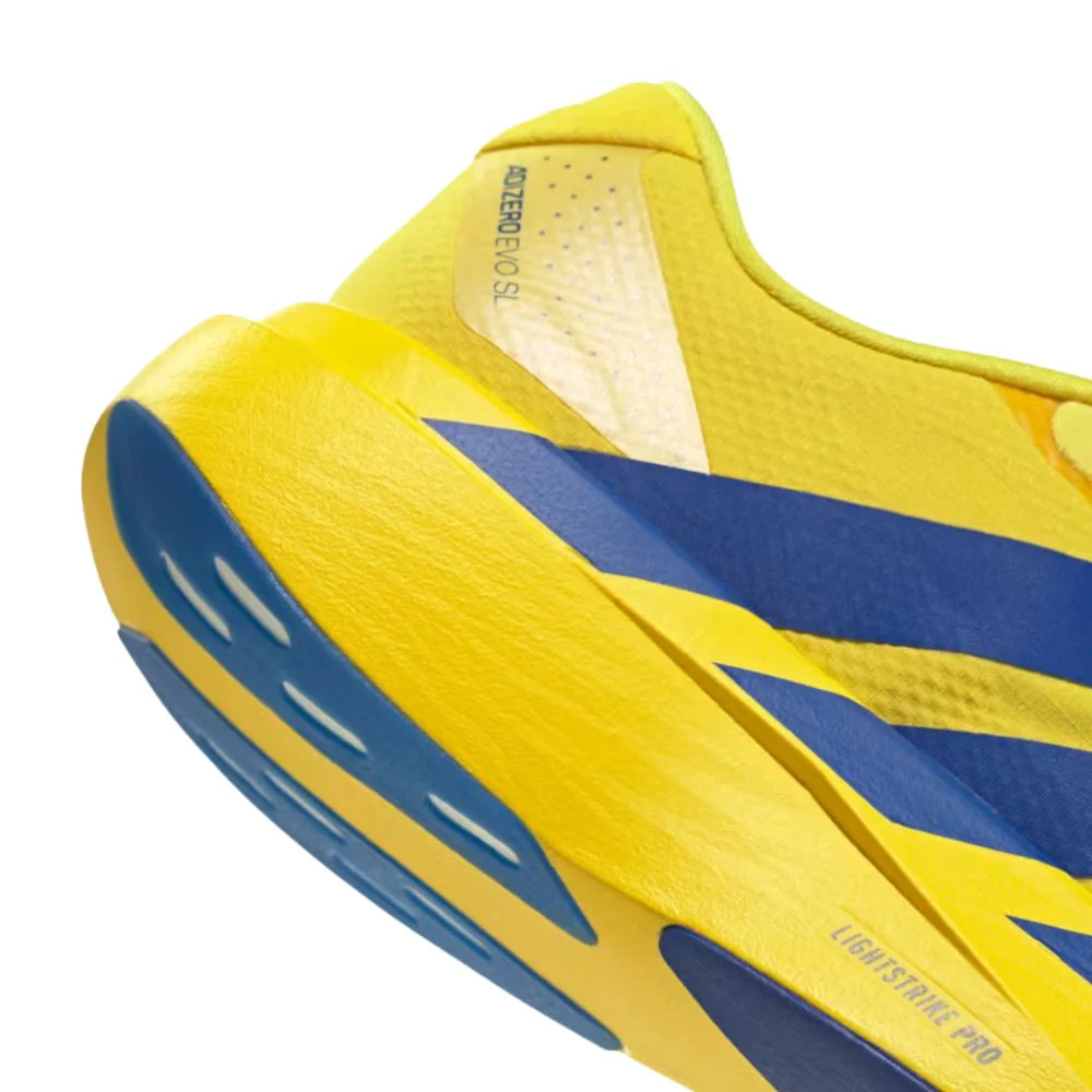 Adizero Evo SL Woven Men's  :Yellow | Royal Blue - Image 5