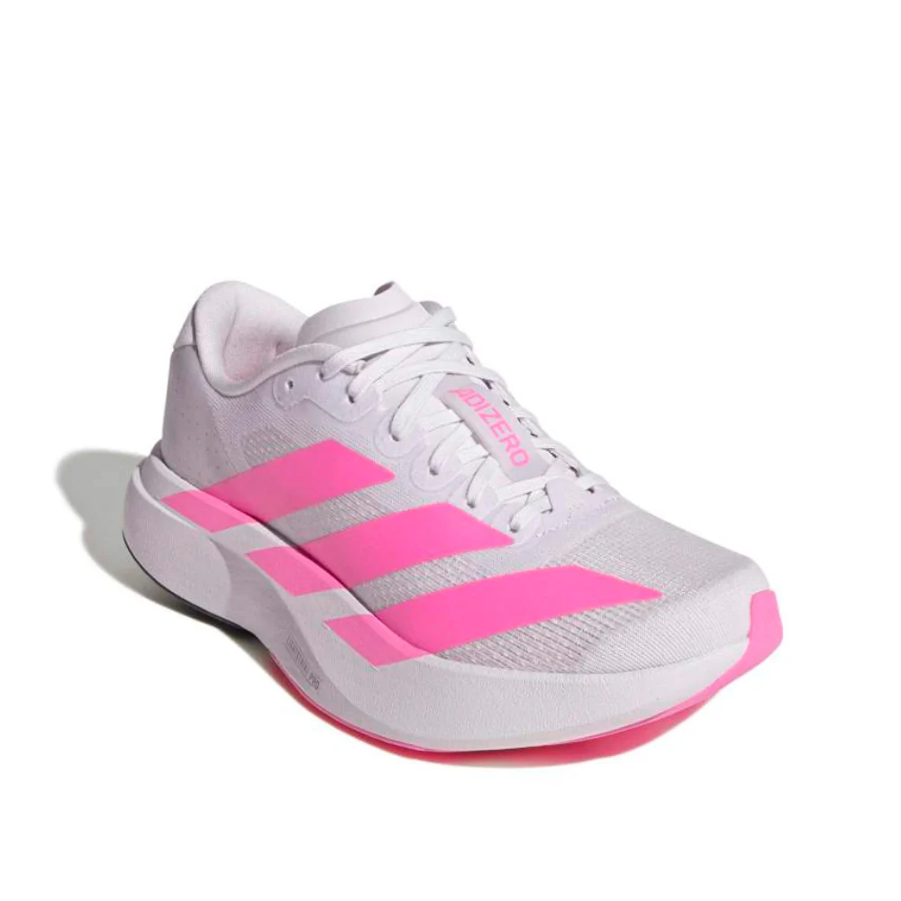 Adizero Evo SL Junior :Dash Grey | Lucid Pink - Image 2