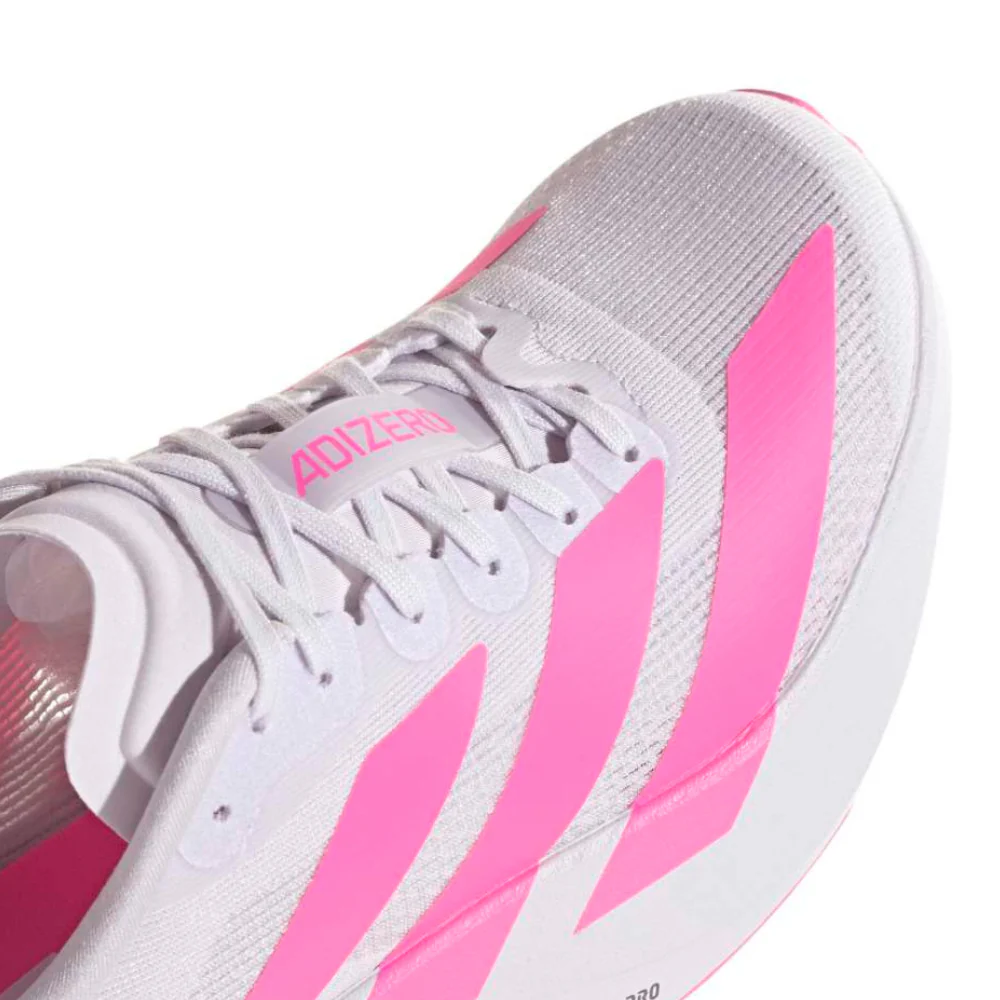 Adizero Evo SL Junior :Dash Grey | Lucid Pink - Image 3