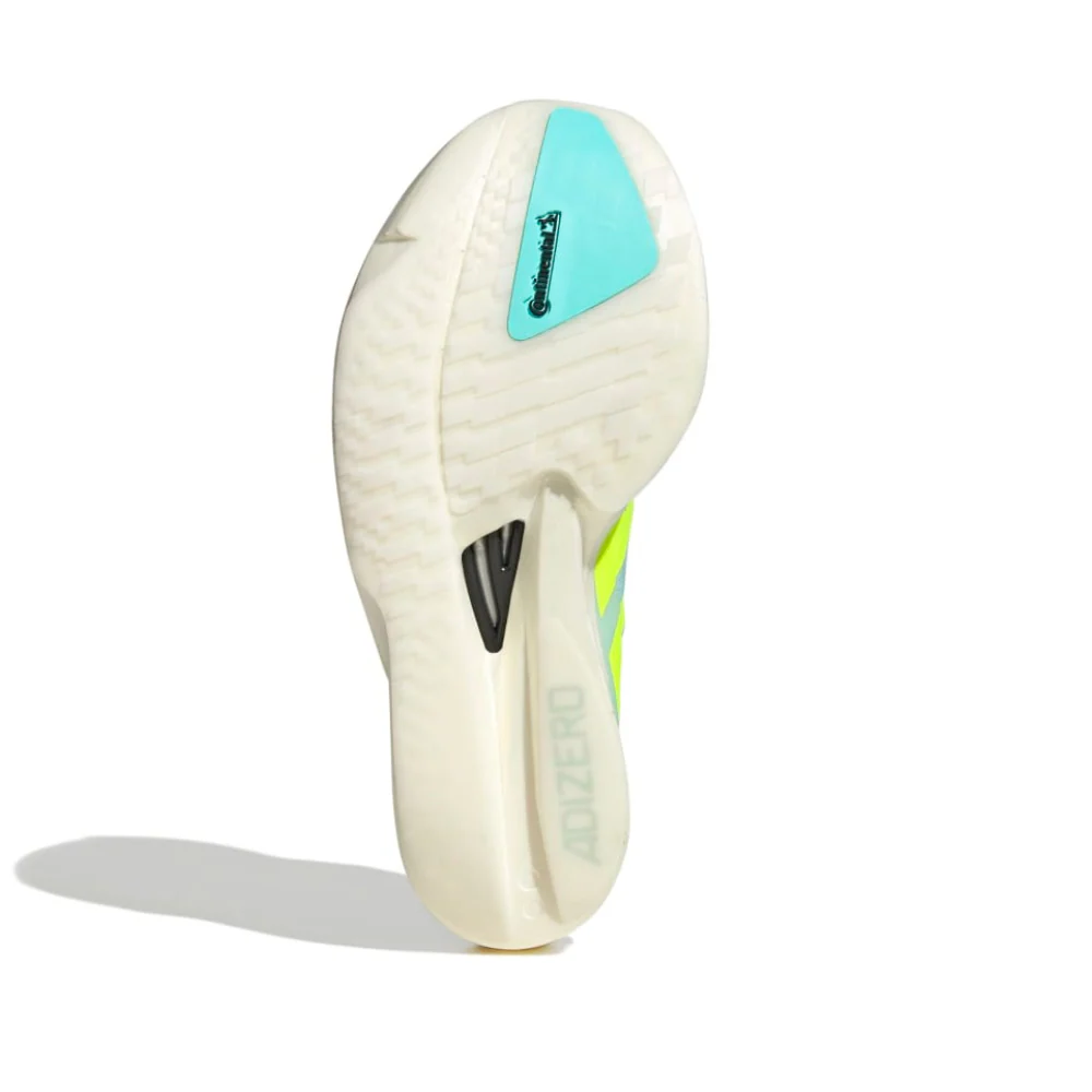 Adizero Takumi Sen 10 Women's :Semi Flash Aqua | Lucid Lemon - Image 4