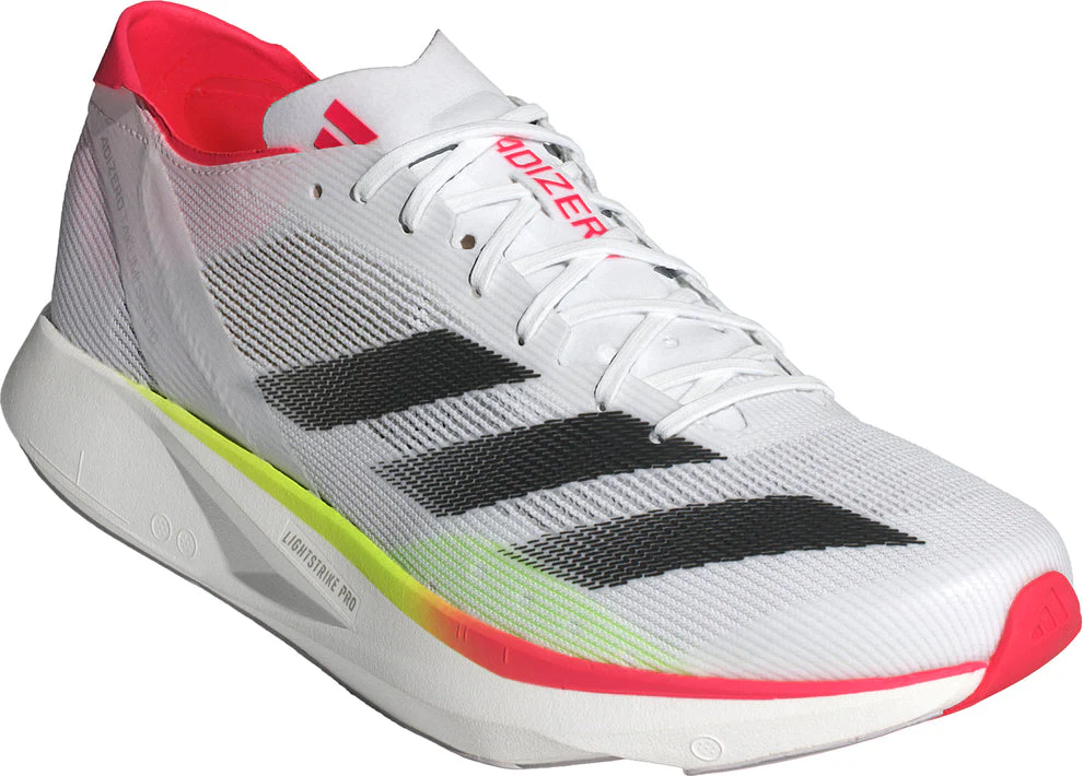 Adizero Takumi Sen 10 Women's :Cloud White | Lucid Red - Image 4
