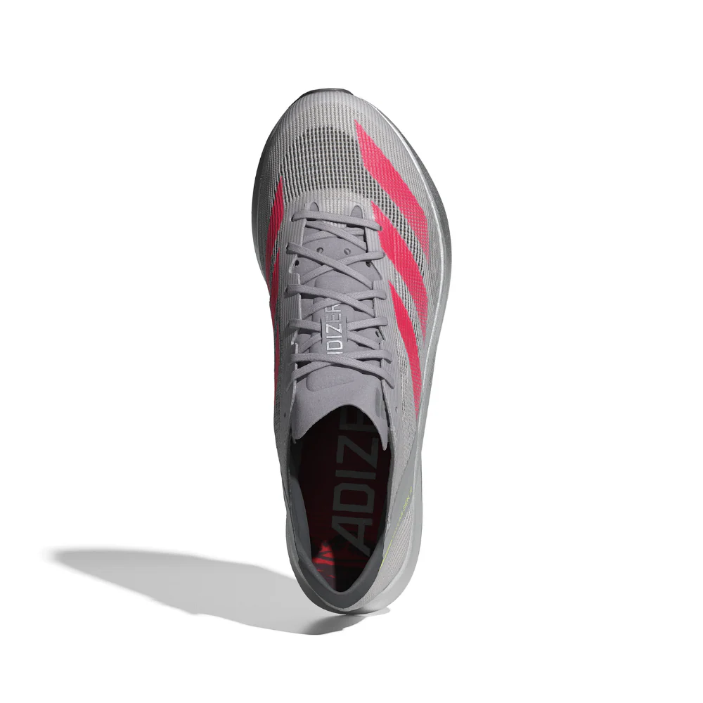 Adizero Takumi Sen 10 Women's :Dash Grey | Lucid Red - Image 3