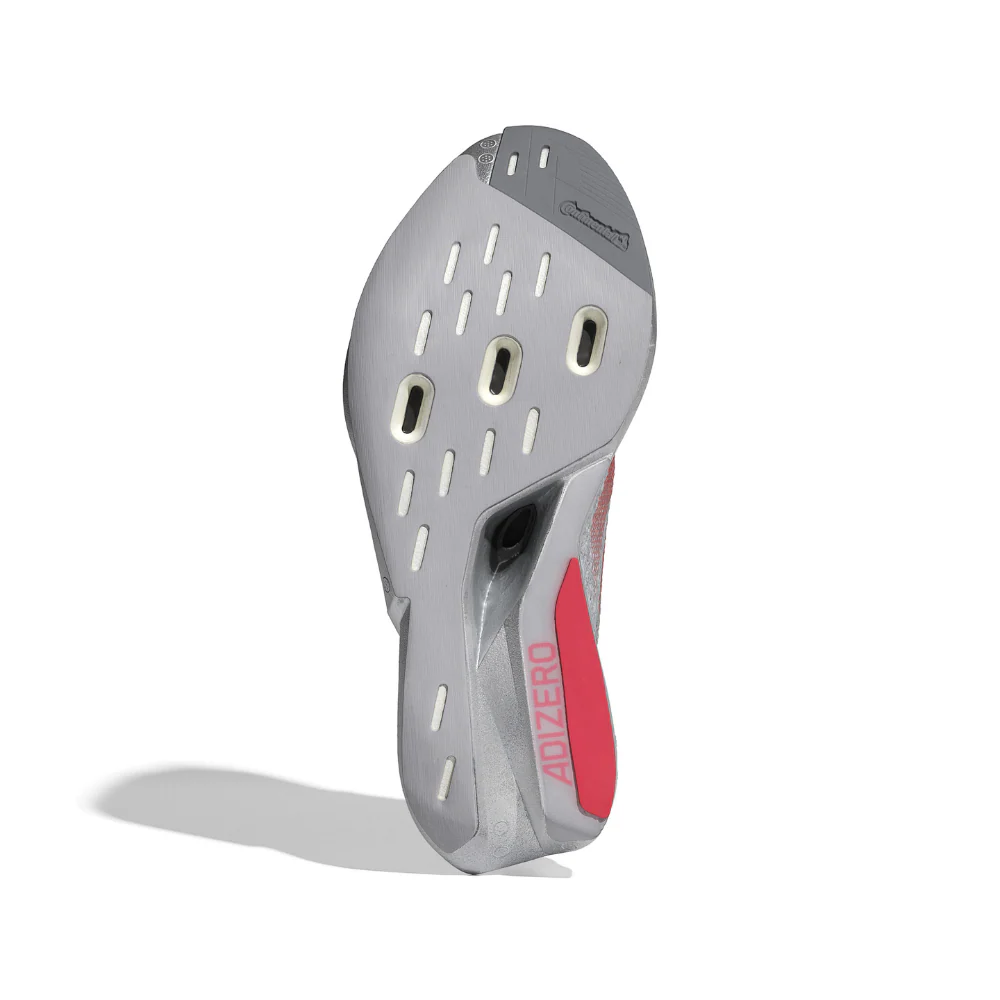 Adizero Prime X 2 Strung Men's :Grey | Lucid Red - Image 4