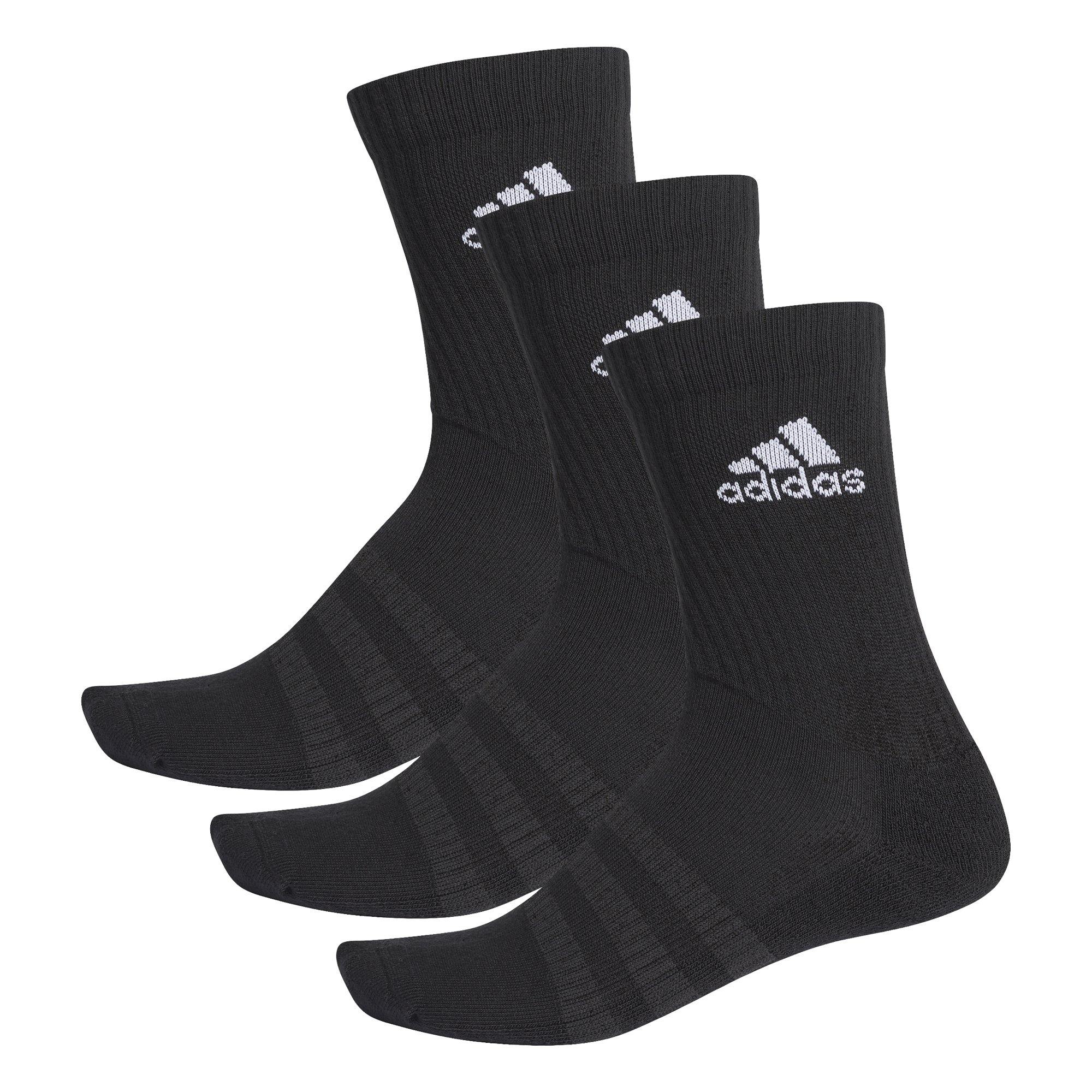 Adidas Adult Cushioned Crew Socks (3 Pack | 2 Colours) - Image 2