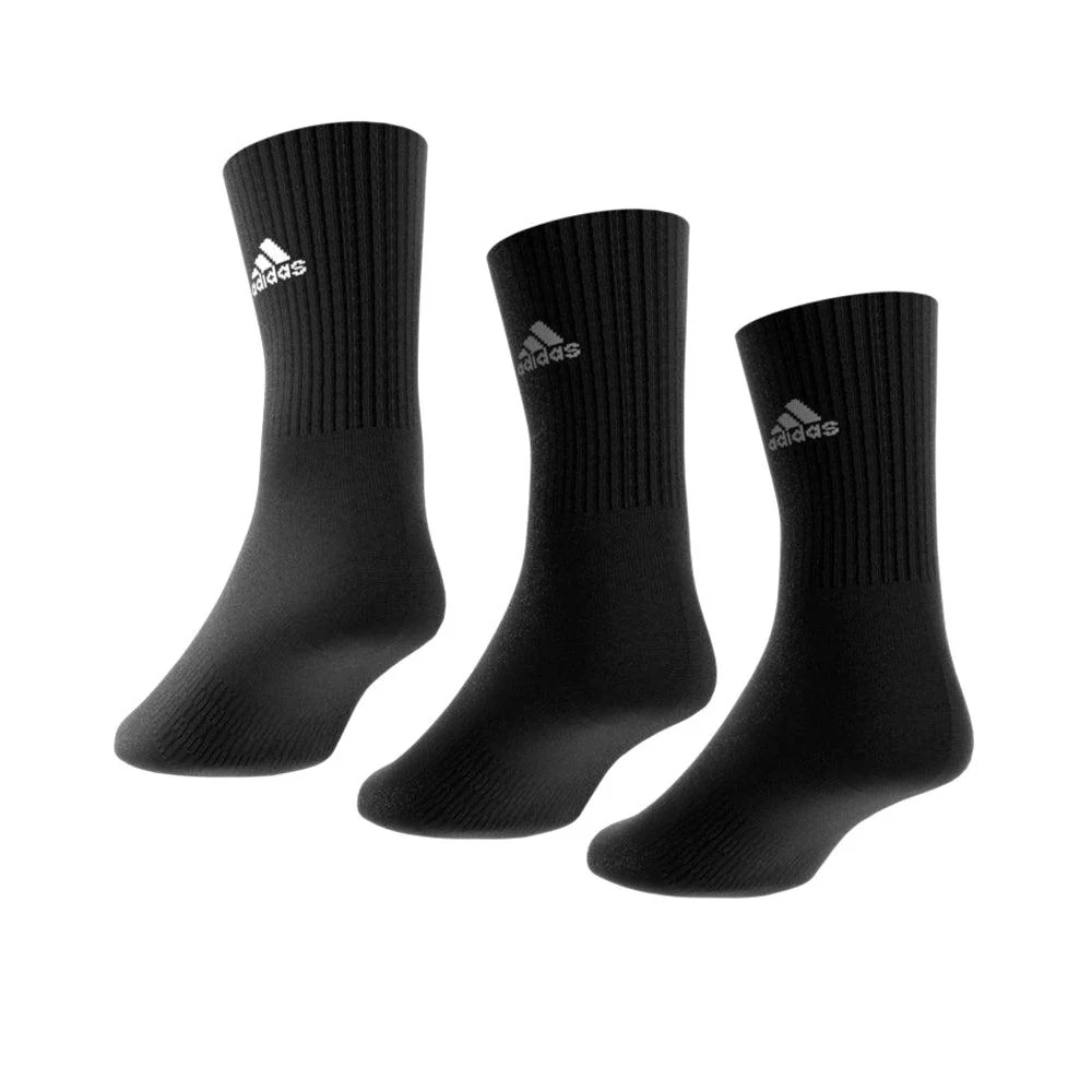 Adidas Cushioned Crew Socks (3 Pairs | 2 Colours) - Image 3