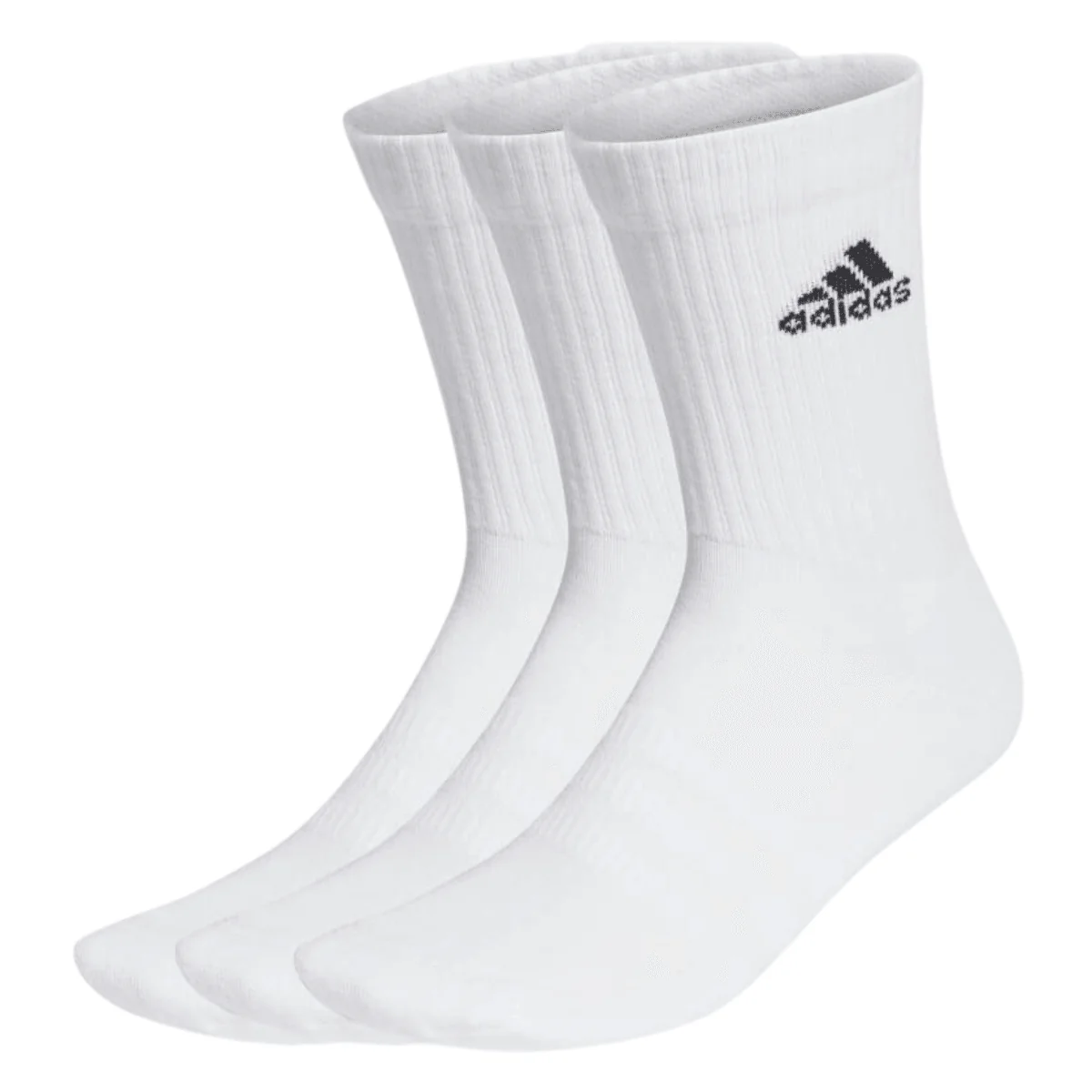 Adidas Cushioned Crew Socks (3 Pairs | 2 Colours) - Image 4